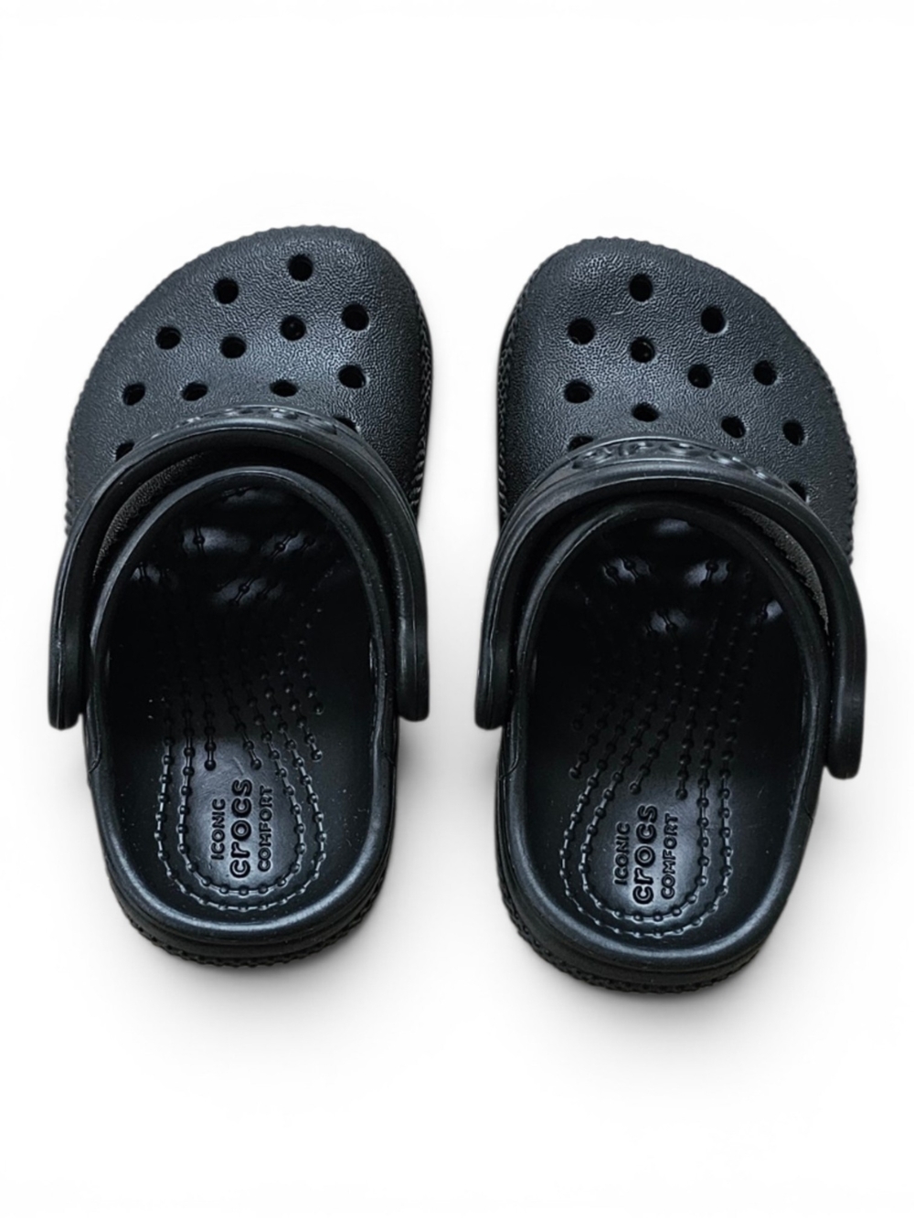 Crocs Classic Clog Toddler Black C5 - Picture 9 of 11